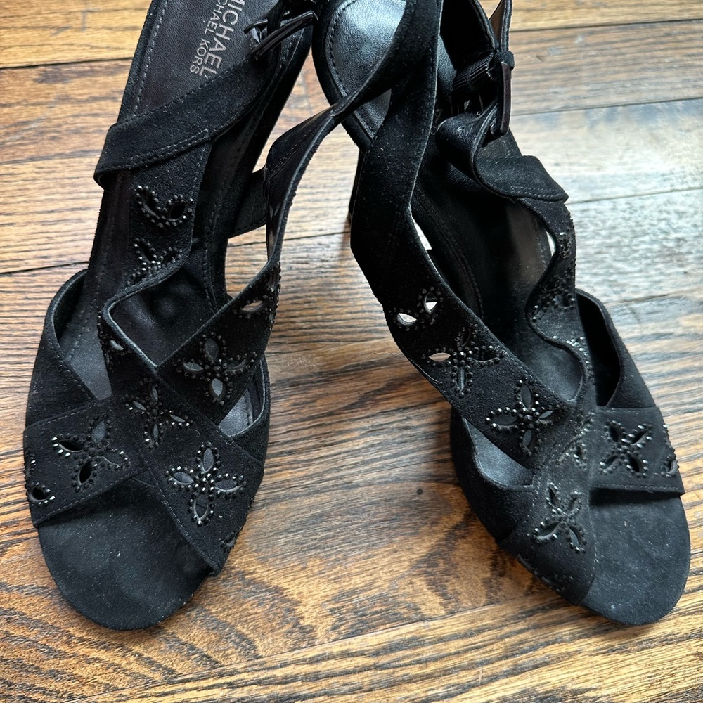 Michael Kors Black Women's Sandals